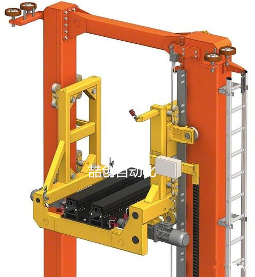 立體庫堆垛機(jī)主體結(jié)構(gòu)